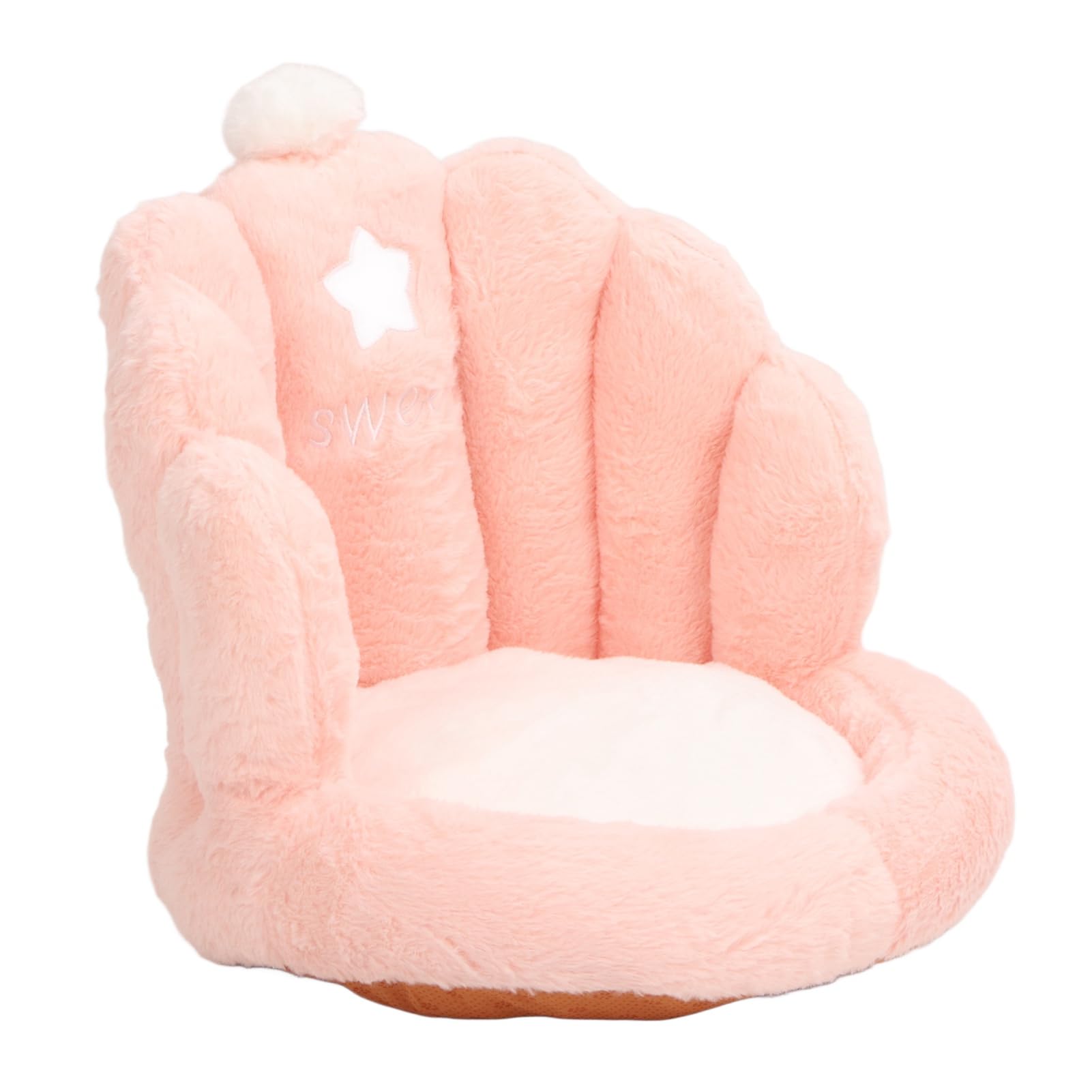 Coussin de siège de soutien lombaire ergonomique antidérapant en coton PP épais