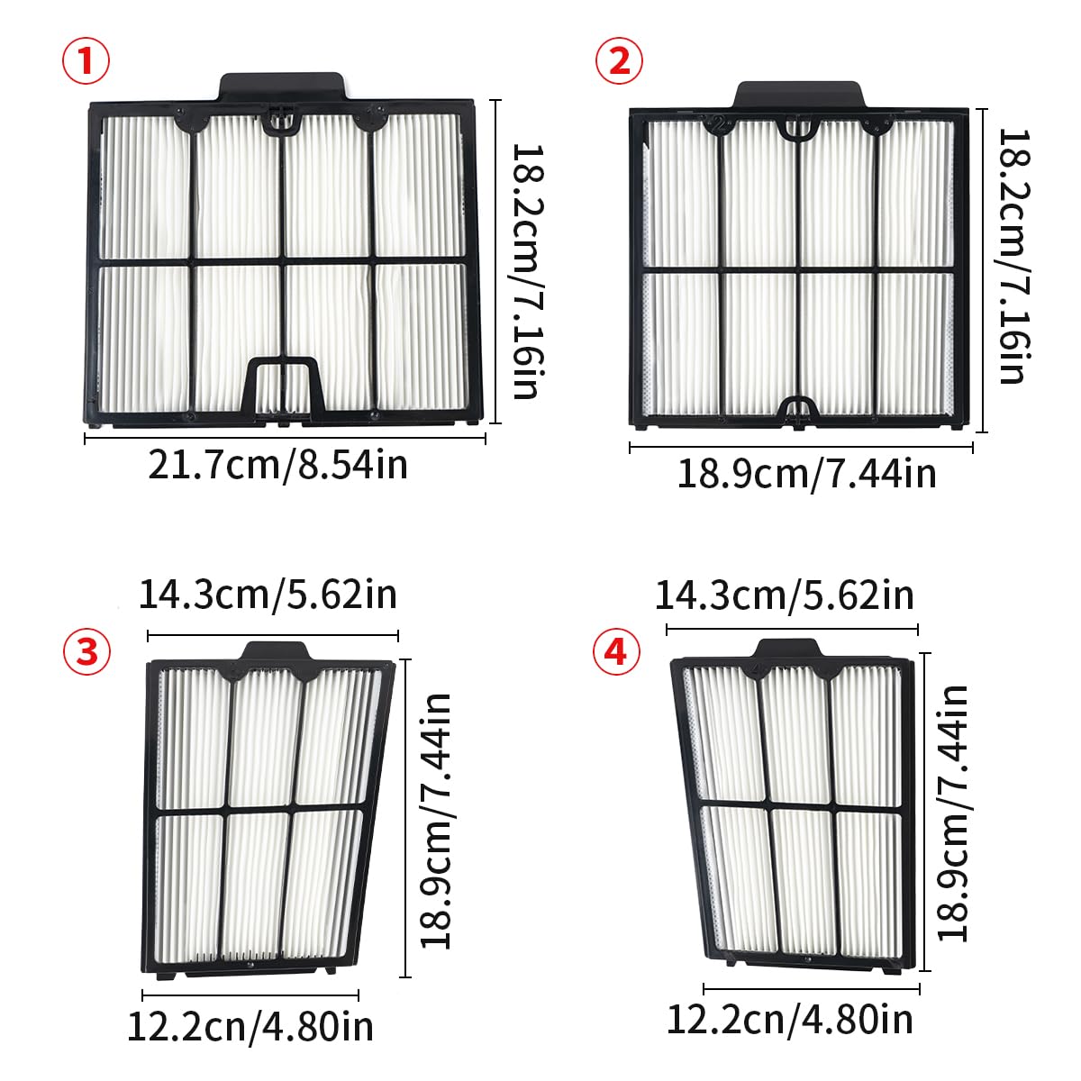 4 filtros de limpieza de piscinas compatibles con Dolphin S200, Proteus DX4, Active 20, Active 30, M600, Explorer E30 robot limpiador de piscinas, parte 9991467-R4