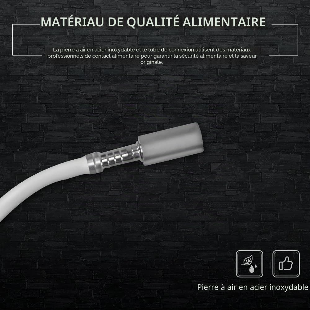 DUEBEL Kit de mousse pour cuisine moléculaire de gastronomie - Batterie rechargeable, portable et efficace - Kit de fabrication de mousse pour les aliments, outil de cuisine créatif pour les cuisines