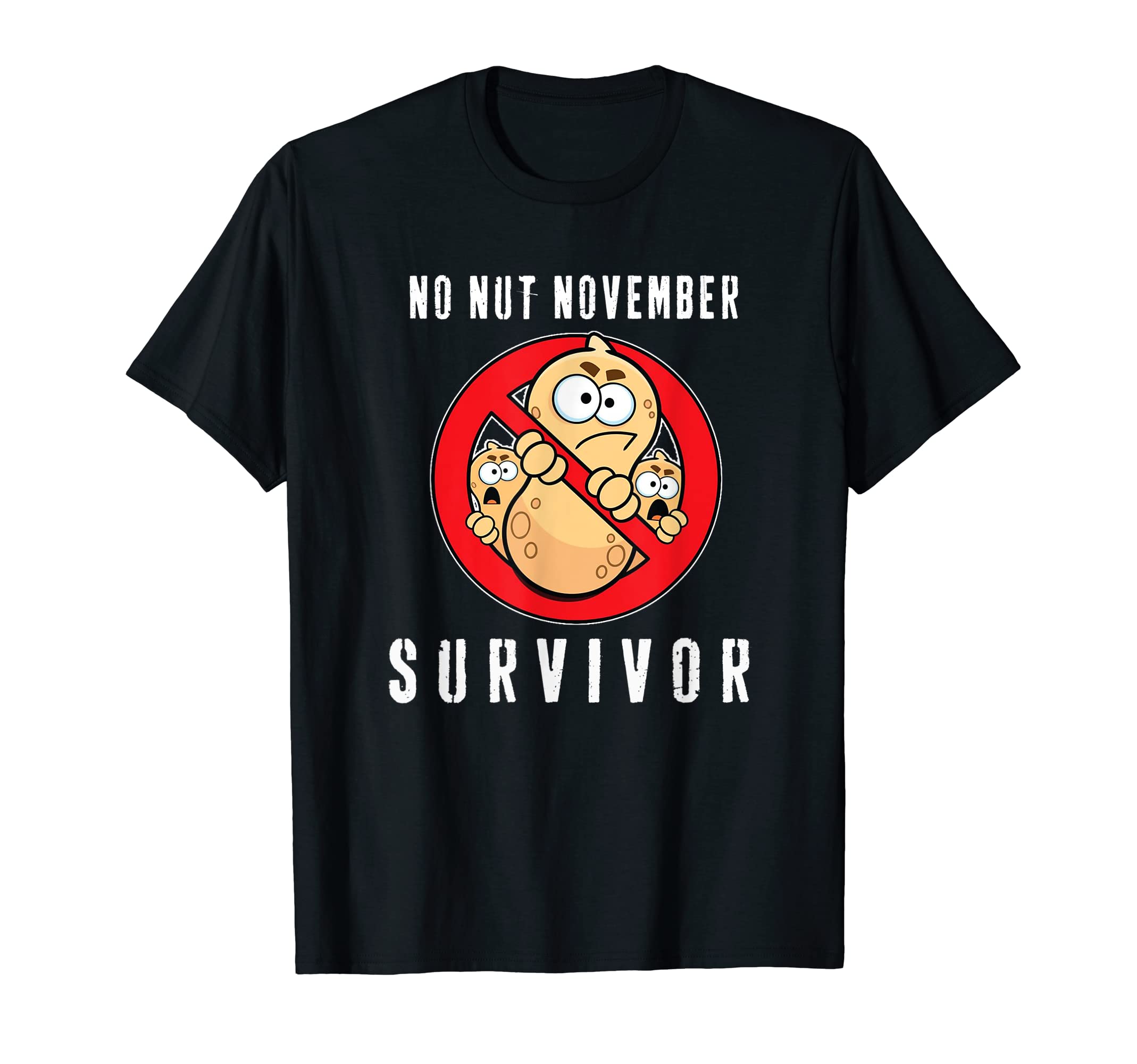 No Nut November T-Shirt Calendar Celibacy Celibate Men Incel T-Shirt