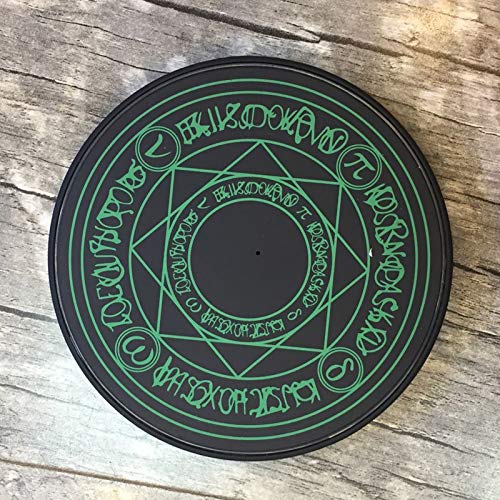 caricatore senza fili eccellente sveglia. stile magico e Metal Alchemist Comic design. Compatibile con qualsiasi telefono cellulare con ricarica wireless Qi.