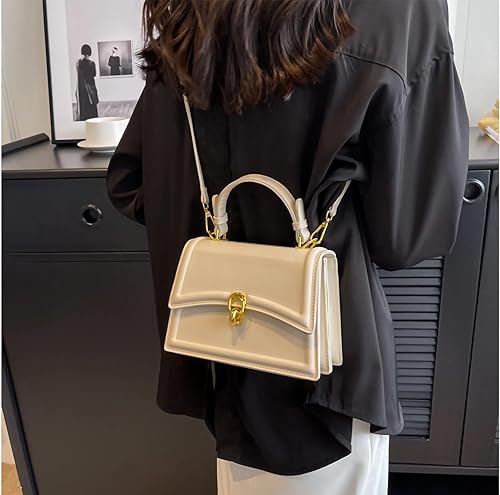 Miniatura 6 de XTAPAN Monederos pequeños de moda mini monederos para mujer, bolso cuadrado pequeño, bolso con asa superior, bolso cruzado bolso de hombro