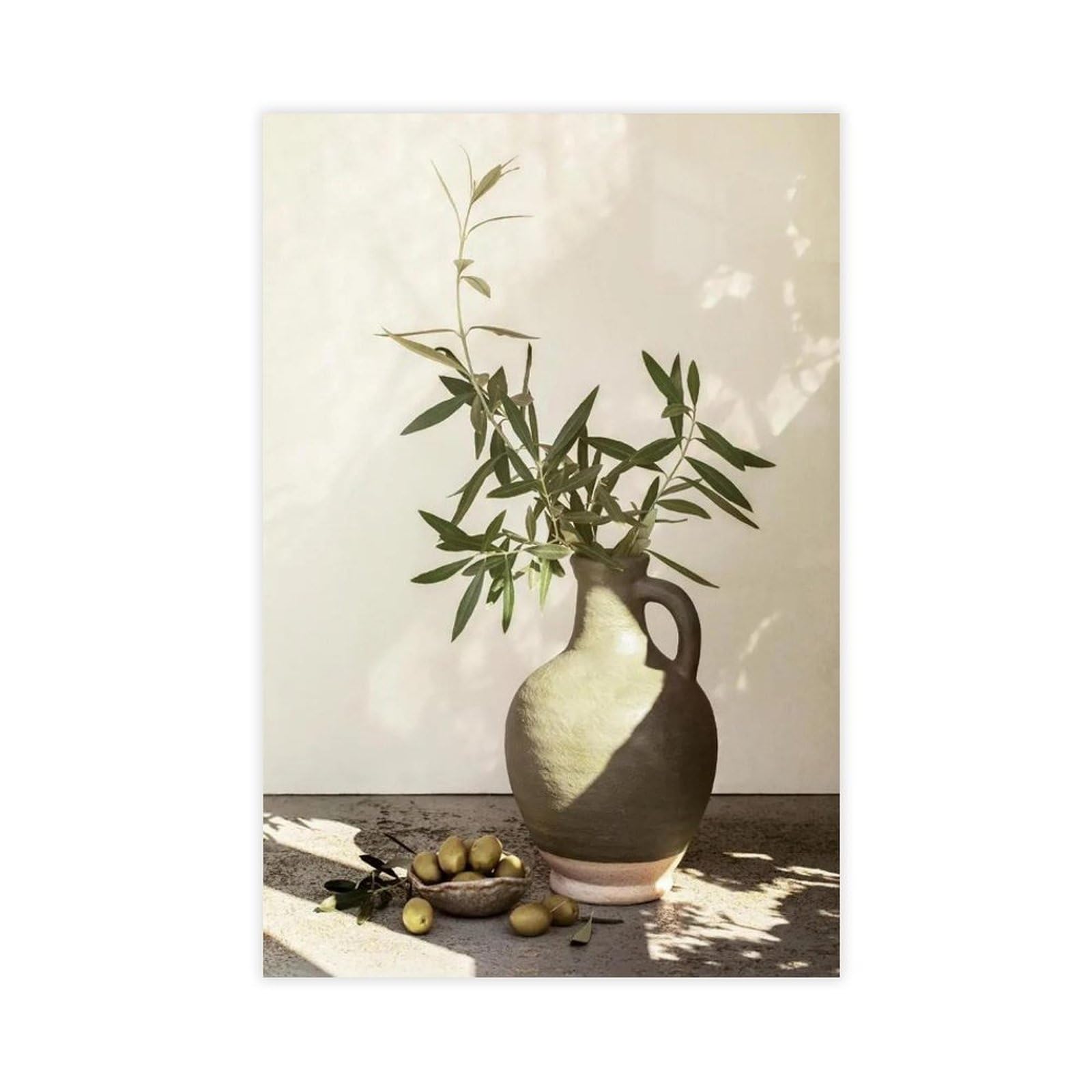 Poster olives ensoleillées évoquant la douceur du sud chez soi - 8