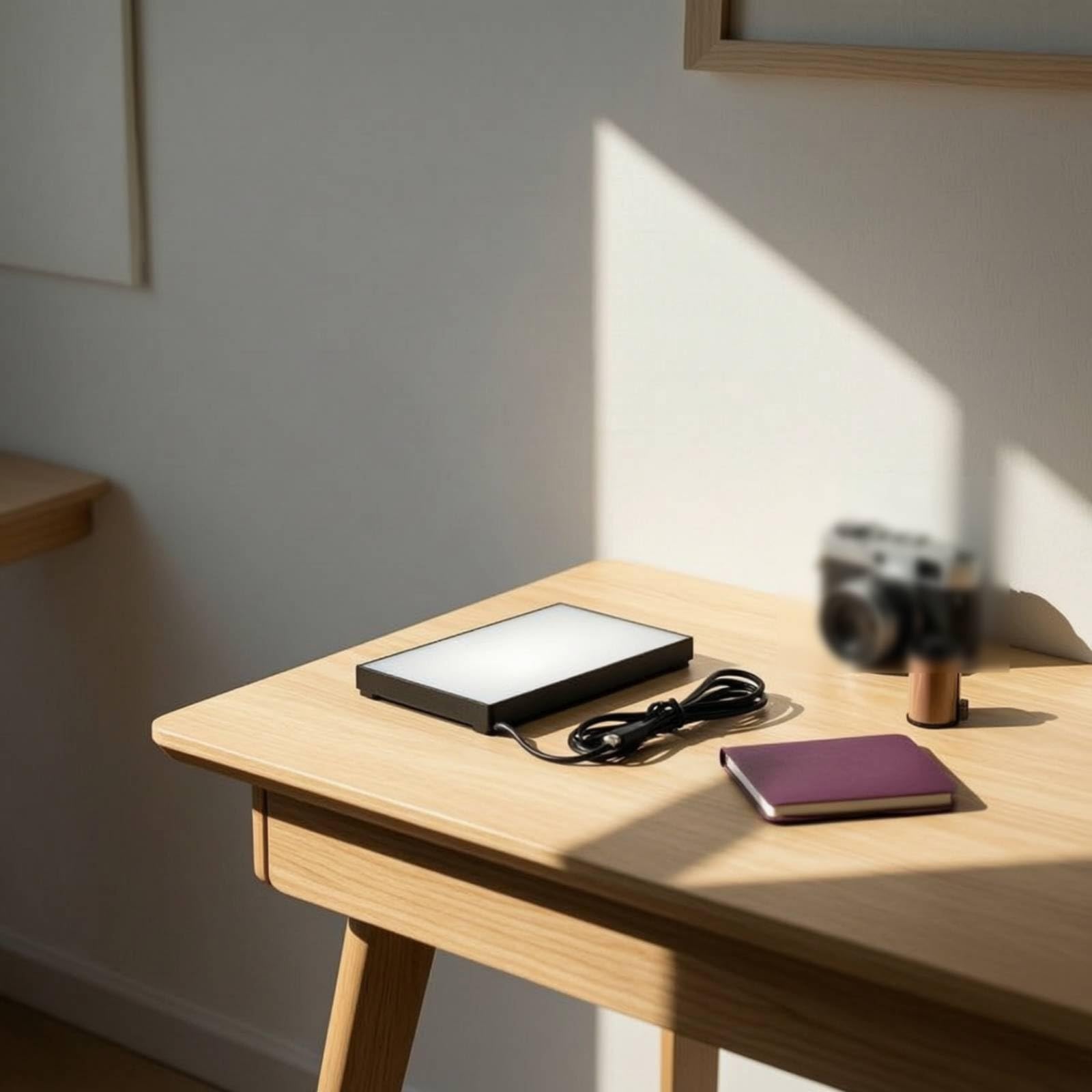Ronyme Filmothéque Visionneuse Négatifs Diapositives Visionneuse Table Lumineuse Plateau Éclairant avec 10 Niveaux Ton Image et Bords Visibles Clairement Adaptée à Sélection Photo Film Atelier Studio