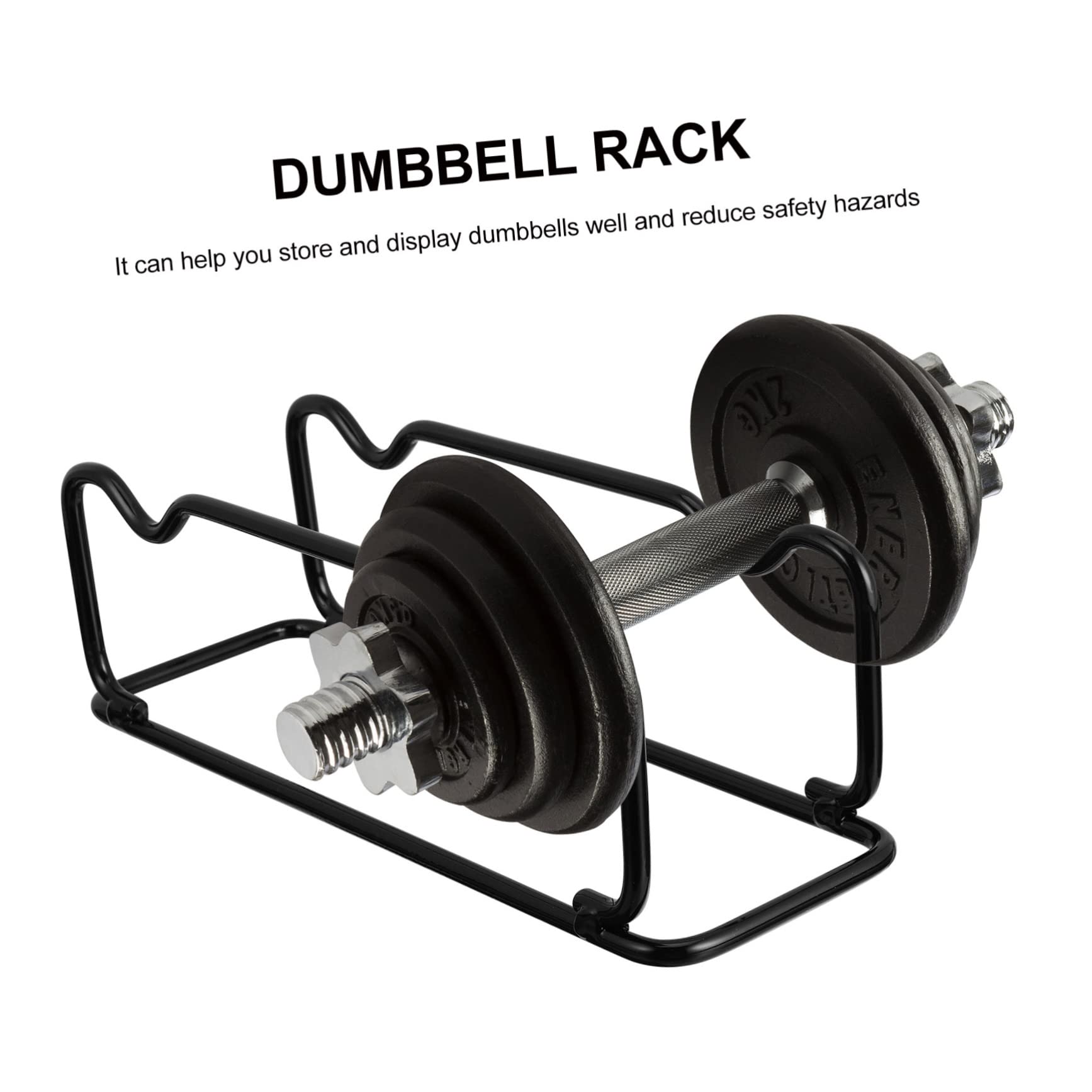 TOYANDONA 1pc Dumbbell Storage Stand Stable Non Skid Rack for Fitness Equipment Heavy Duty Design for Dumbbell Storage for Home Gym and Exercise Enthusiasts