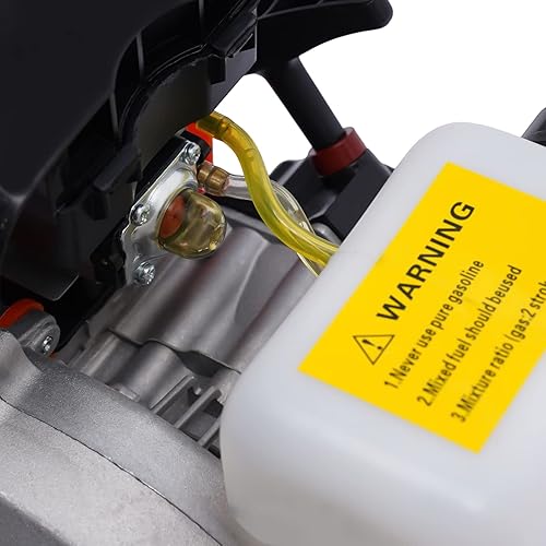 Miniatura 26 de Excavadora de agujeros de poste de barrena de 52 cc, 2 tiempos a gasolina, taladro de taladro para valla con brocas de 4 pulgadas, 8 pulgadas