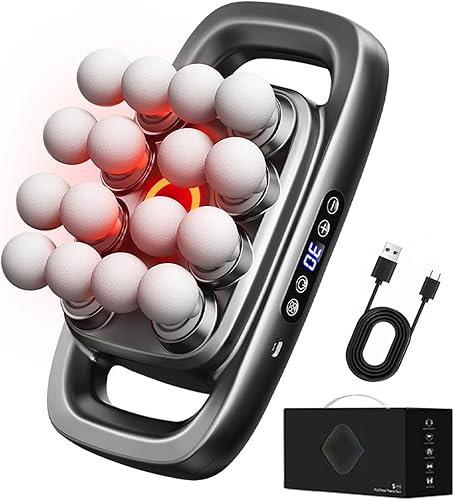 Masajeador de tejido profundo Morgela 2026, juego de pistola de masaje de 16 unidades y 8 cabezas, 30 velocidades y 3 modos, 106 libras  105.8 lbs