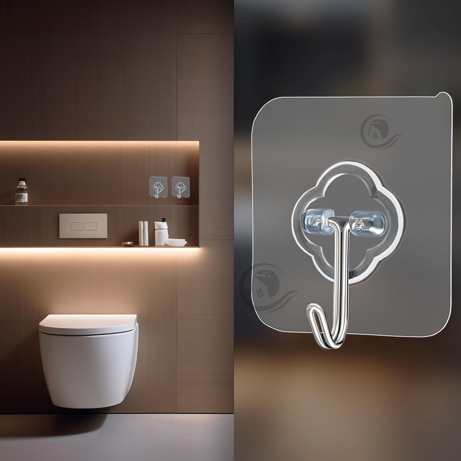 CANWAY® Pack of 15 Self Adhesive Heavy Duty J Wall Hook No Drilling Needed to Use Inside Home & Kitchen (B0CVLJBQ3Y) Amazon Price History, Amazon Price Tracker
