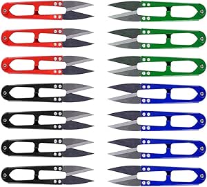 Amazon.com : Hatisan U Sewing Scissors Clippers, Mini Small Thread ...