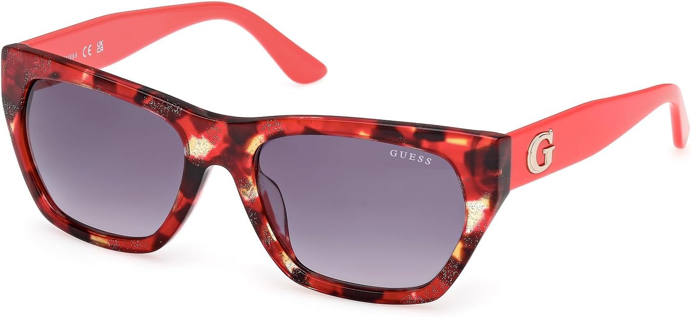 Guess GU00203-H 54B red havana 56/18/140 WOMAN Sunglasses