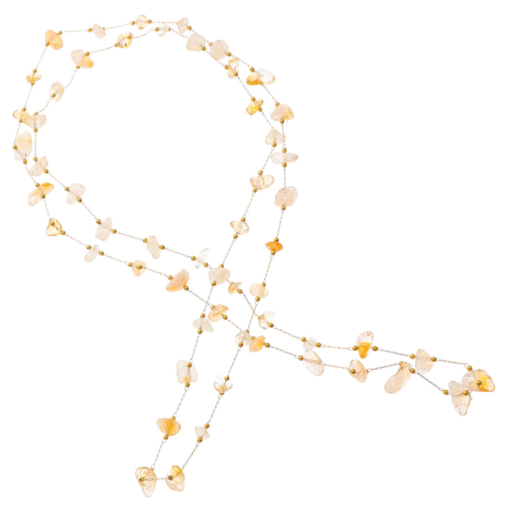 NUOBESTY 5stücke Edelstein Kette Mit Natürlichen Kristallperlen Schmuck Zubehör Für Party Und Festdekoration Langlebig Und Mit Kette