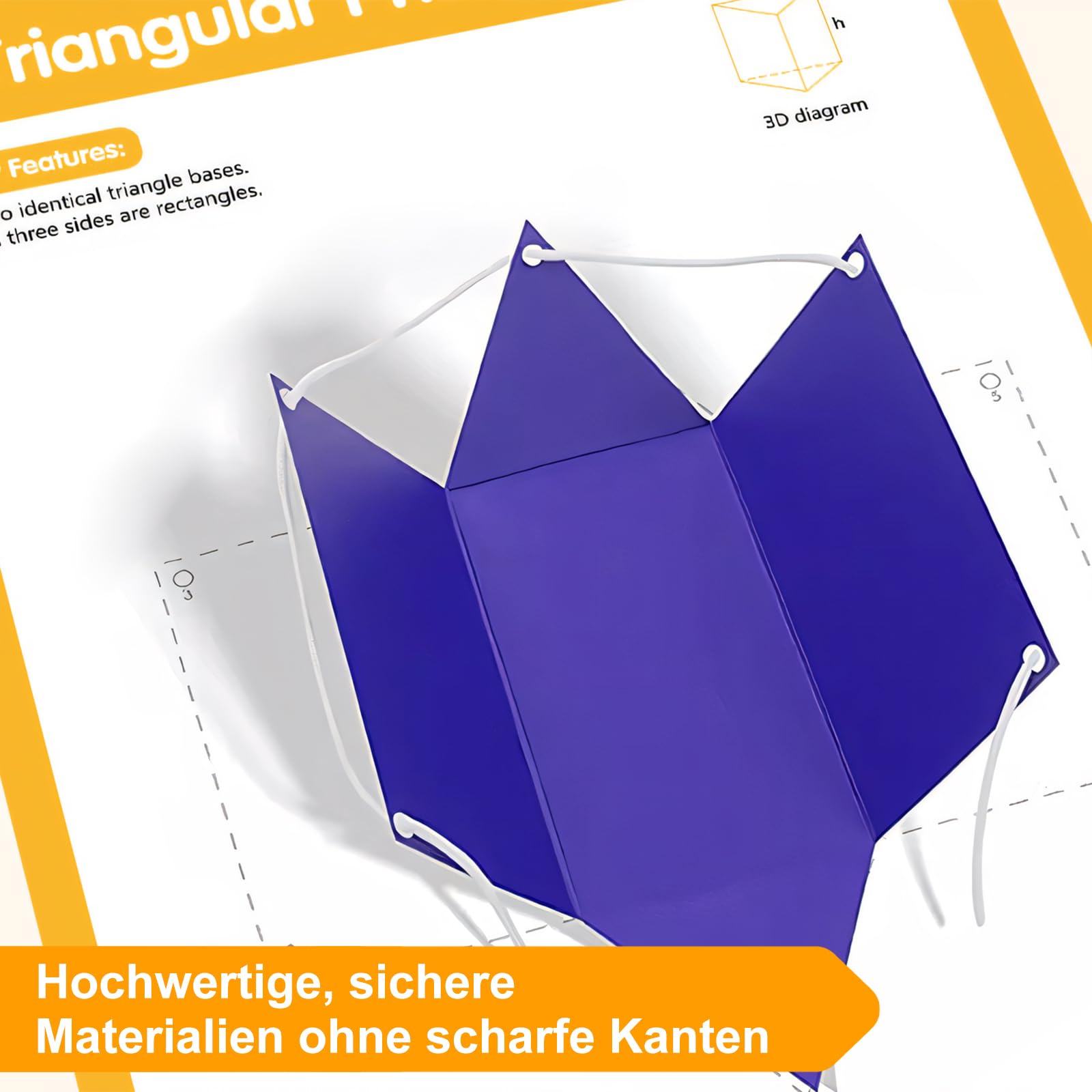 2 Stück DIY 3D Geometrie Lernbuch Set, Ziehfigur mit 12 Geometrische Körper, Kreatives Lernen wie mit Spirograph & Geobrett für die Grundschule