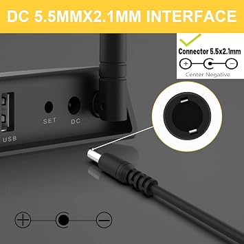 9V Power Adapter Compatible with Casio Keyboard AD-5 AD-5MU AD-5MR WK-110 WK-200 LK-100 LK-220 CTK-496 CTK-573 CTK-700 CTK-710 CTK-720 CTK-2100 Piano Keybord-10FT