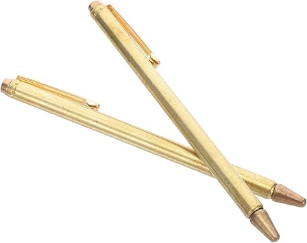 Angoily 2pcs Divining Rods Portable Dowsing Rod Copper Divining Rod for Compass Dowsing Rods for Compass Long Dowsing Rod Outdoor Dowsing Rods Dowsing Rod Tool Detection Tool Probe Rod