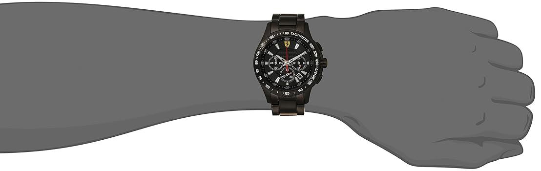 Amazon.co.jp: Ferrari メンズ 0スクーデリアアナログ表示