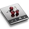 RENPHO Kitchen Scales with 7 Units, High-Precision Digital Food Scales, Stainless Steel Weighing Scales Kitchen Use for Meal Preparation, Baking, LCD Display, Battery Included