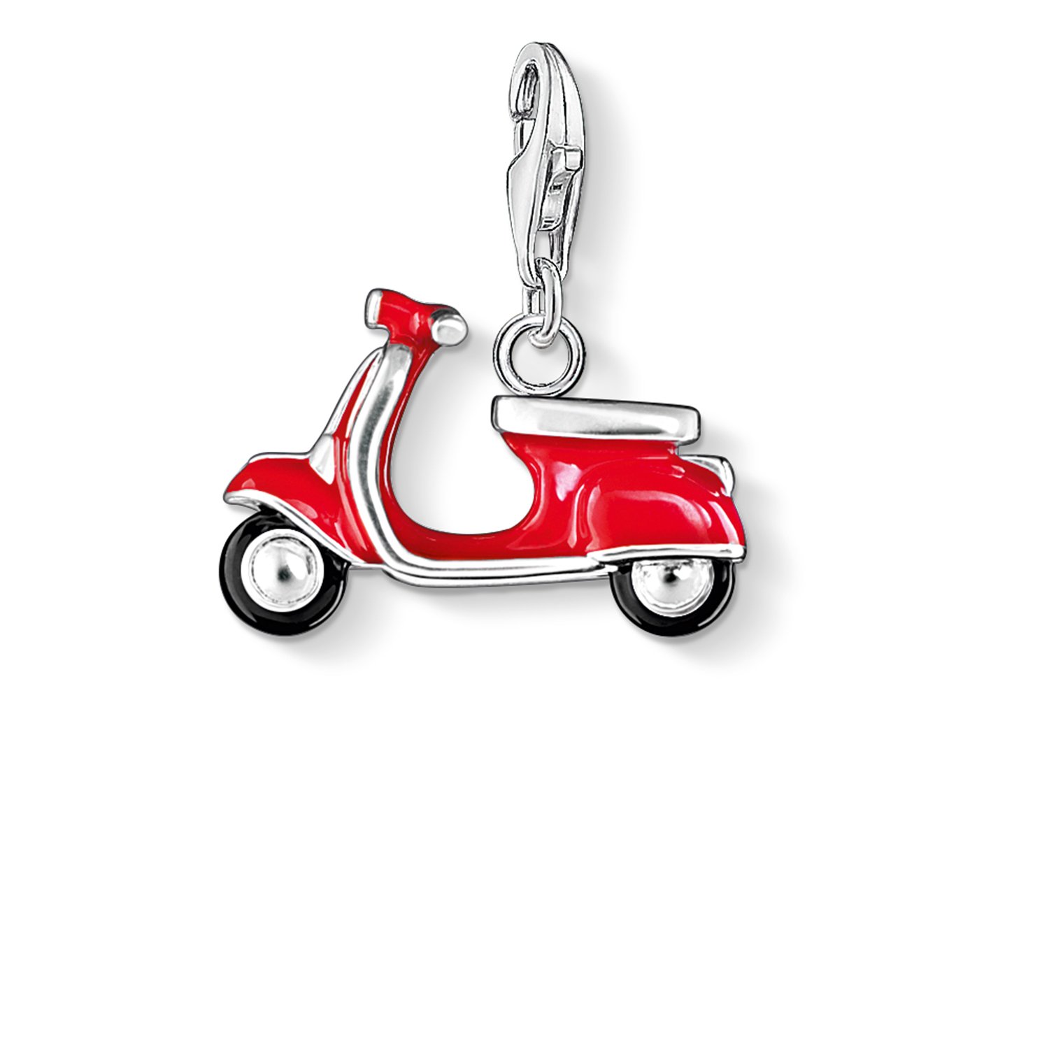 THOMAS SABO Damen Charm-Anhänger Herz Flügel Charm