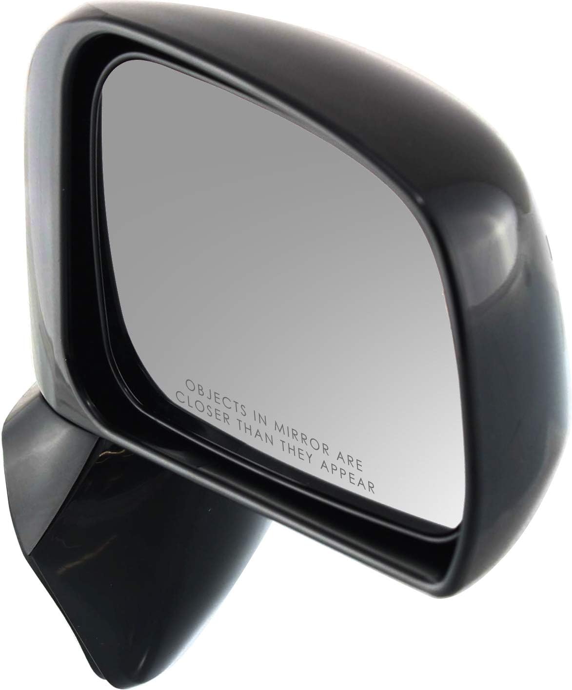 Kool Vue Passenger Side Power Mirror for Nissan Versa 2007-2012 Paintable fits 2007-11 Sedan, 2007-12 Hatchback