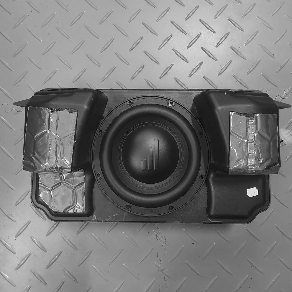 Option Subwoofer AIR-F6-D2 compatible con BMW Z3 Coupé (1995-2002 con sistema de sonido H/K de fábrica) - Kit de subwoofer de repuesto para mayor dinámica, precisión y presión