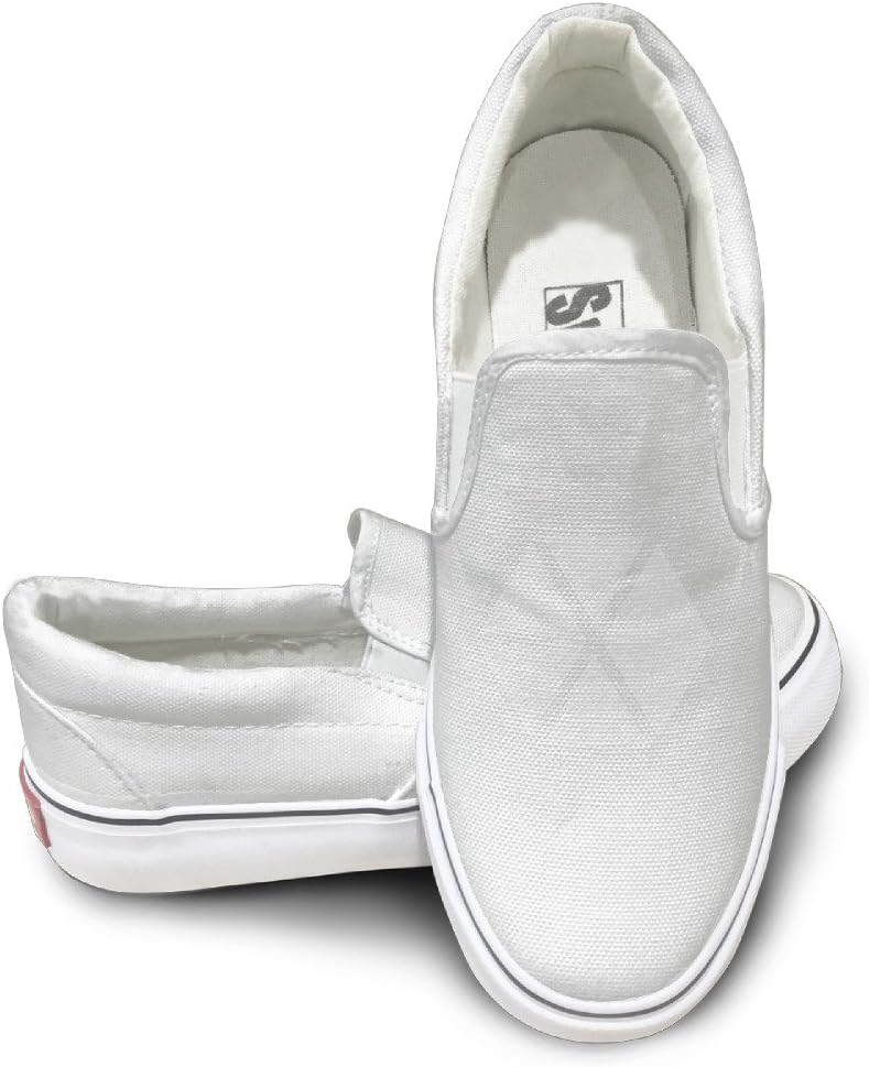 Deamoon Kpop Canvas Unisex Flat Canvas Shoes Sneaker White 36