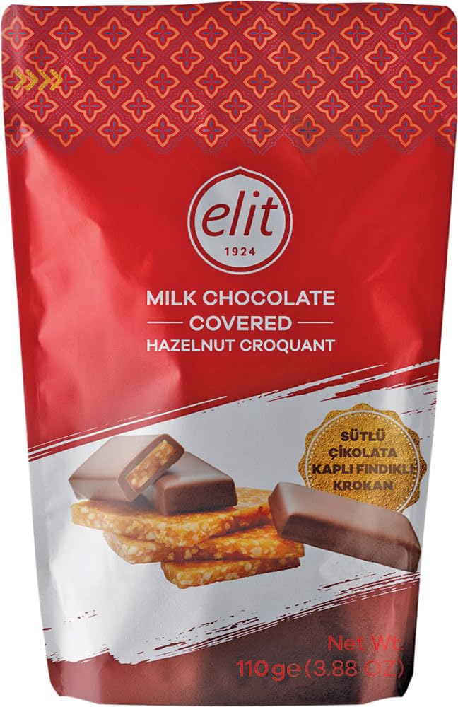 Amazon | エリート ミルクチョコレート ヘーゼルナッツクロッカン