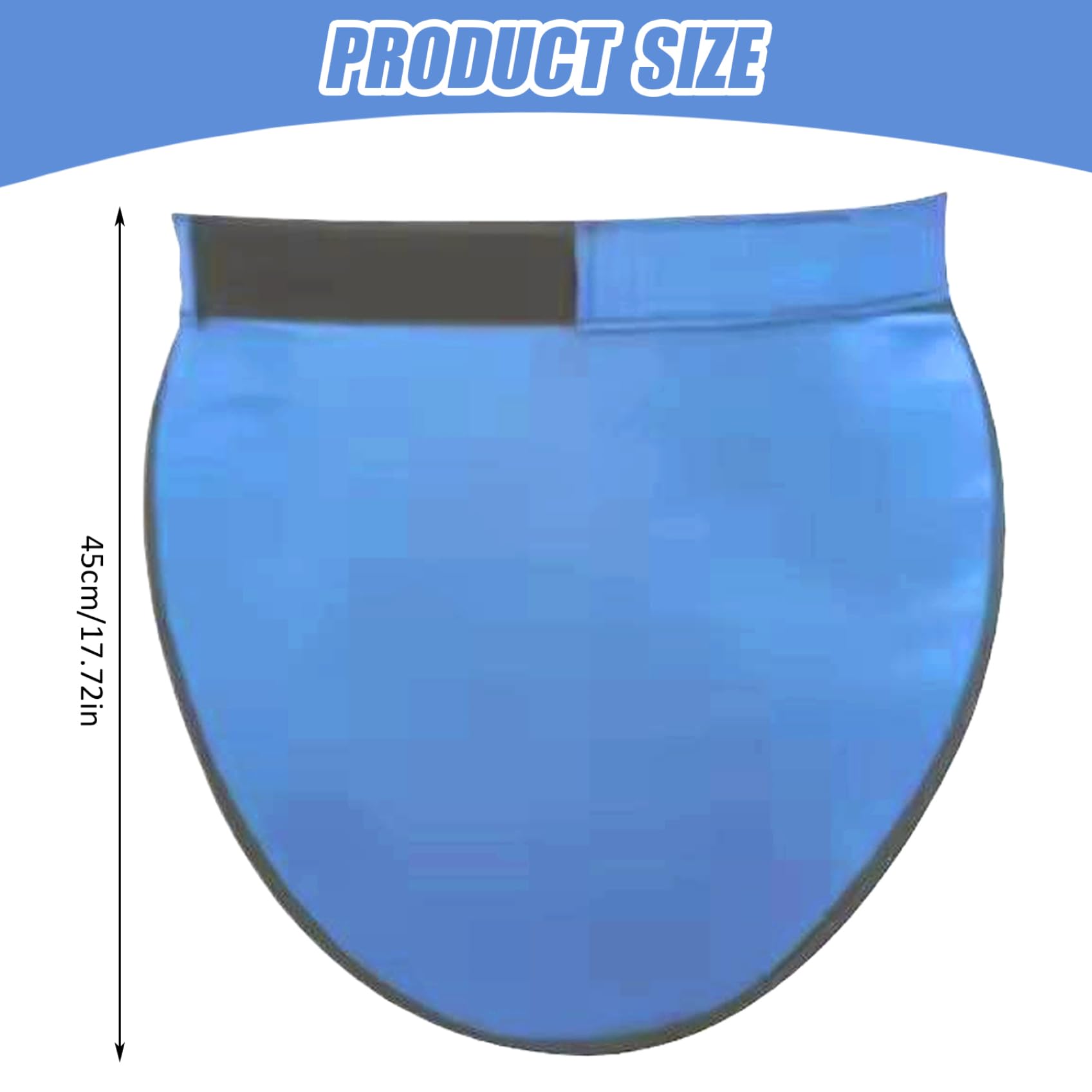 Delantal de Plomo, protección de Rayos X de 0.5 mmpb Media Delantal, 17.72x17.72 Pulgadas de protección Impermeable de Seguridad para Herramientas para el hogar XRAY Techs