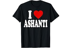 Show Your Ashanti Admiration in Style with Our Heartwarming Tee