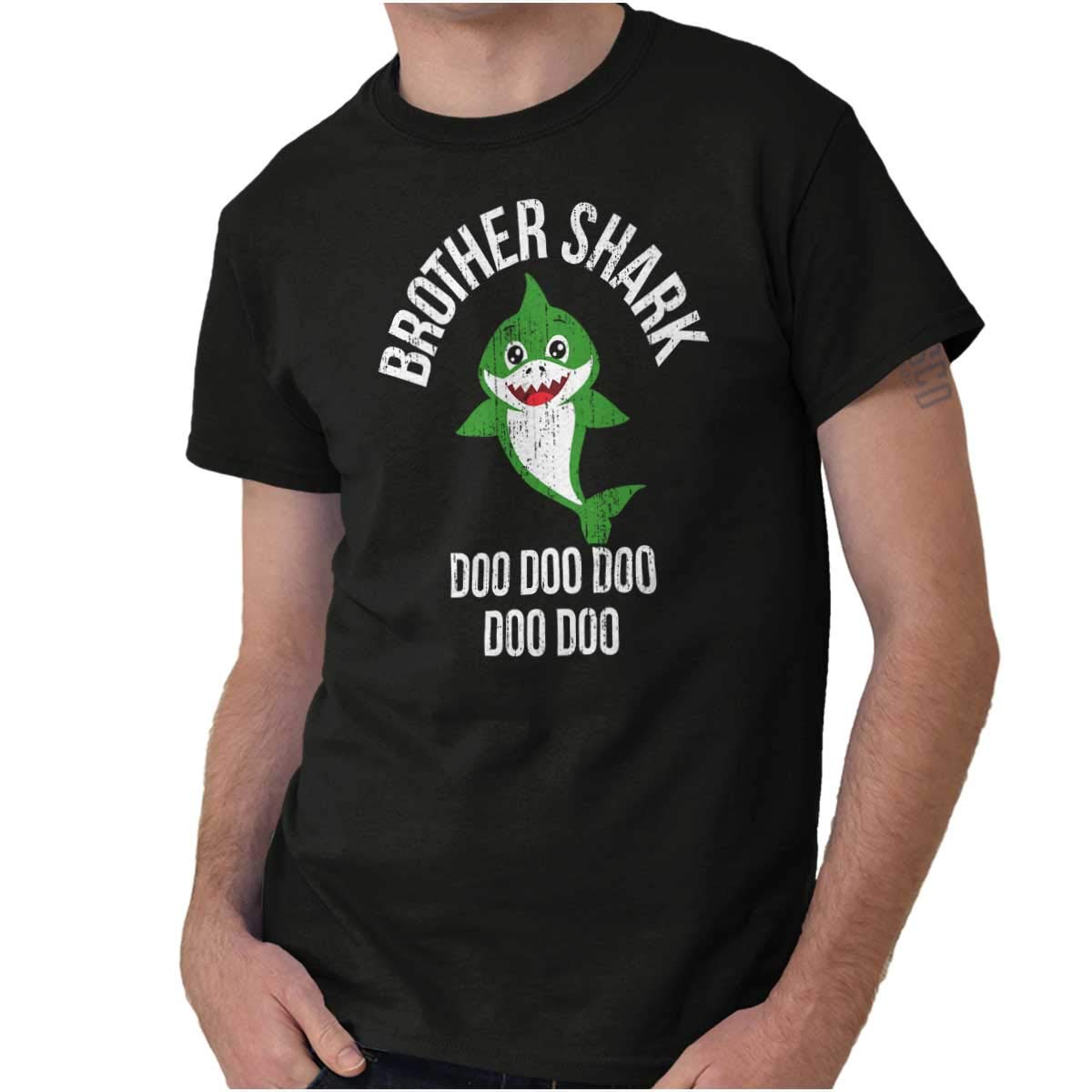 Brisco BrandsBaby Shark Doo Do Silly Cute Family Graphic T Shirt Men or Women