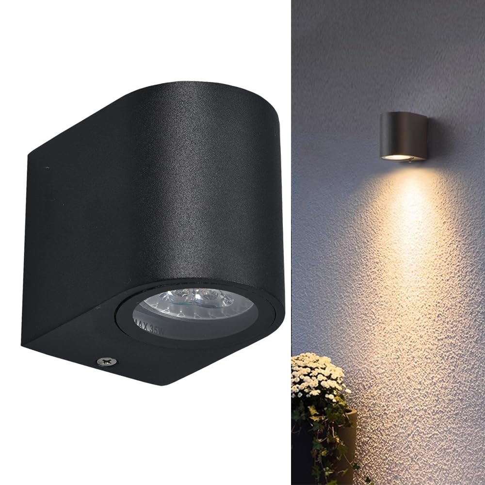 Amazon.co.jp: GU10 玄関ライト ポーチライト 防雨型 IP55 外灯 屋外