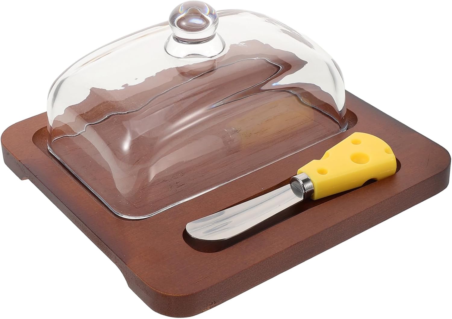 Butter Dish Dome Lid Butter Preservation Box Holder for Home Tableware