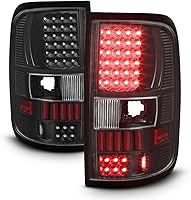 Vista 1 de AKKON - Para Ford F150 F-150 Camioneta Pickup Styleside Modelo 2004-2008, Faros Traseros LED Negros, Lámparas de Reemplazo de Freno