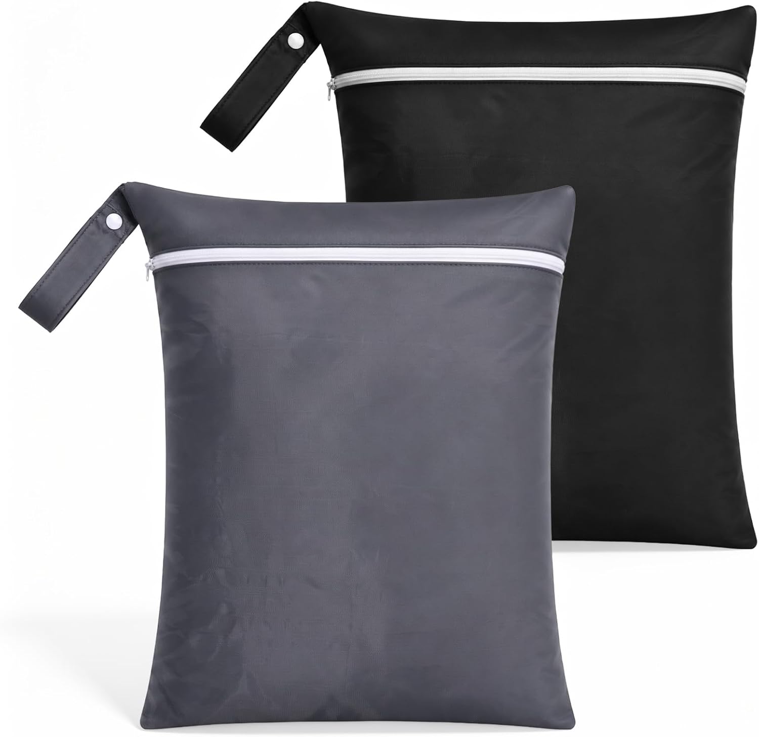 2 Pack Large Travel Laundry Bags, Waterproof Wet Dry Bag
