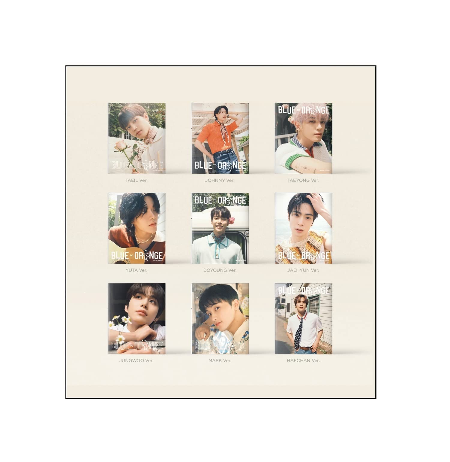 NCT127 イリチル BLUE TO ORANGE　ジャニ 雑誌 Amazon.com: NCT 127 PHOTOBOOK Blue to Orange : House of Love