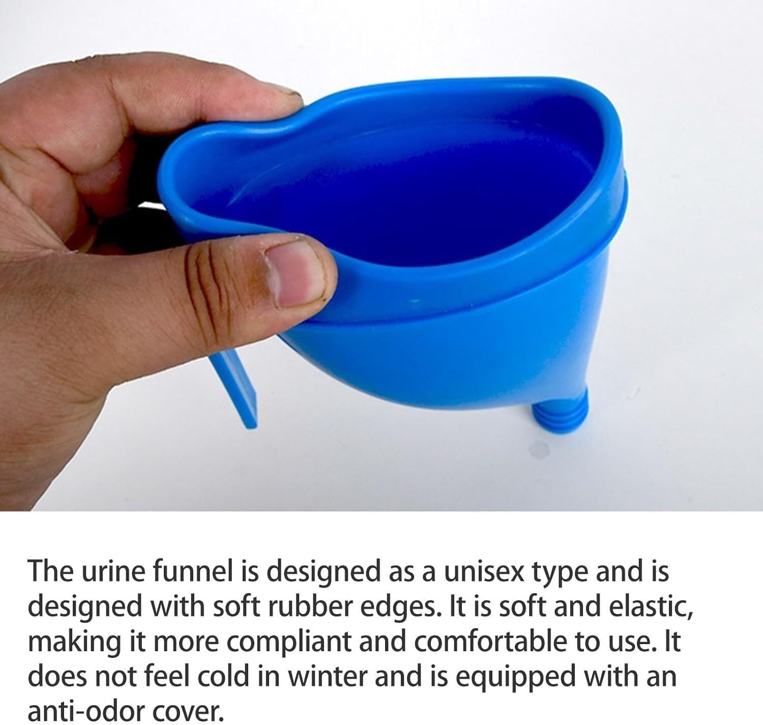 Male Urinal Bottle, Urinals for Men,Male Urinal Bottles with Spill Proof Nighttime Use Pee Bottle(Blue)