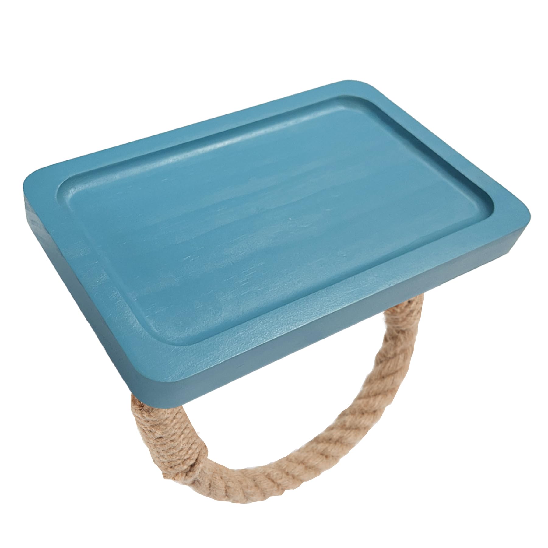 Rope Toilet Paper Holder Shelf Beach Farmhouse Bathroom Decor — Amazon image 7