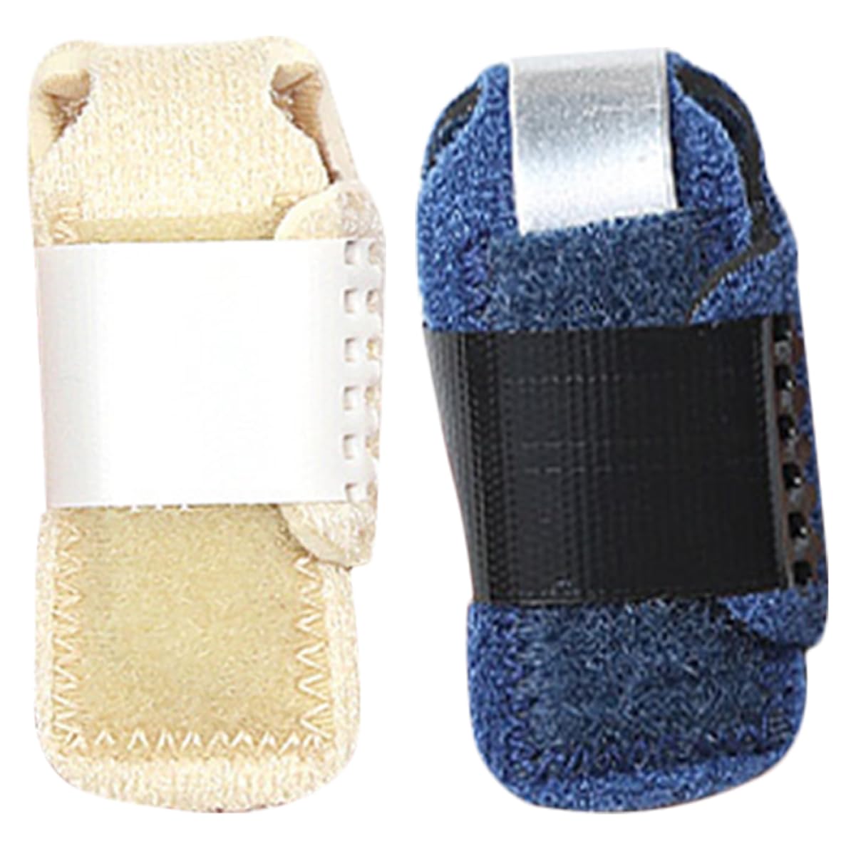 VALICLUD 2Pcs Toe Splints for Daily Use Skin Friendly Breathable Toe Straighteners Professional Support for Injury and Joint Stability for Sprains and Strains