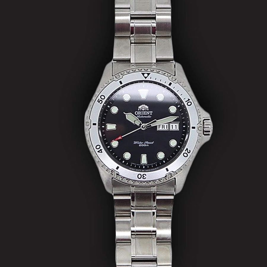 Amazon | ダイバーウォッチ ベゼルインサート Orient Mako II & Ray II