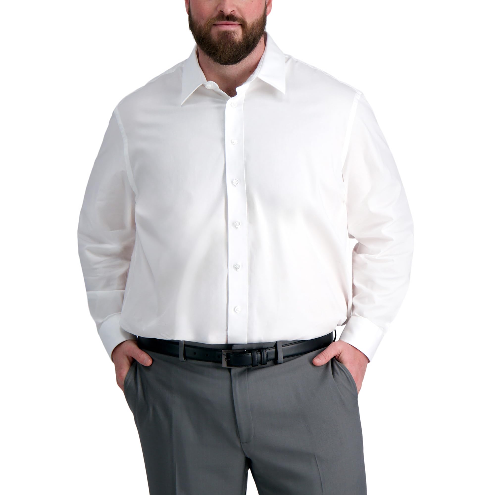 Haggar Mens Dress Shirts Haggar Premium Comfort Big Tall Mens Button Down Dress Shirt