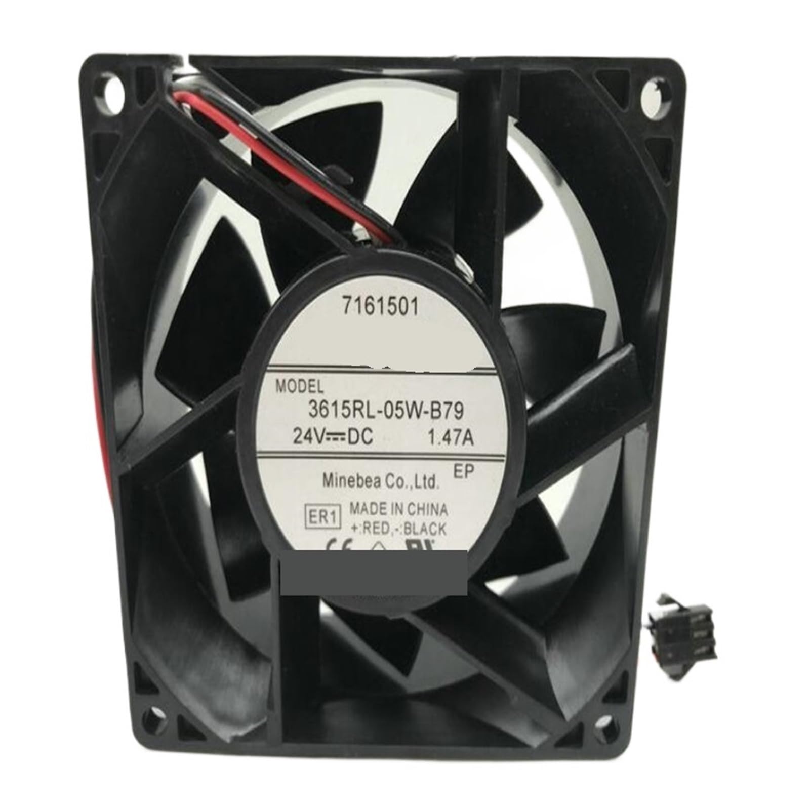 3615RL-05W -B79 9038 DC24V 1.47A 9CM Two-Wire Inverter Cooling Fan