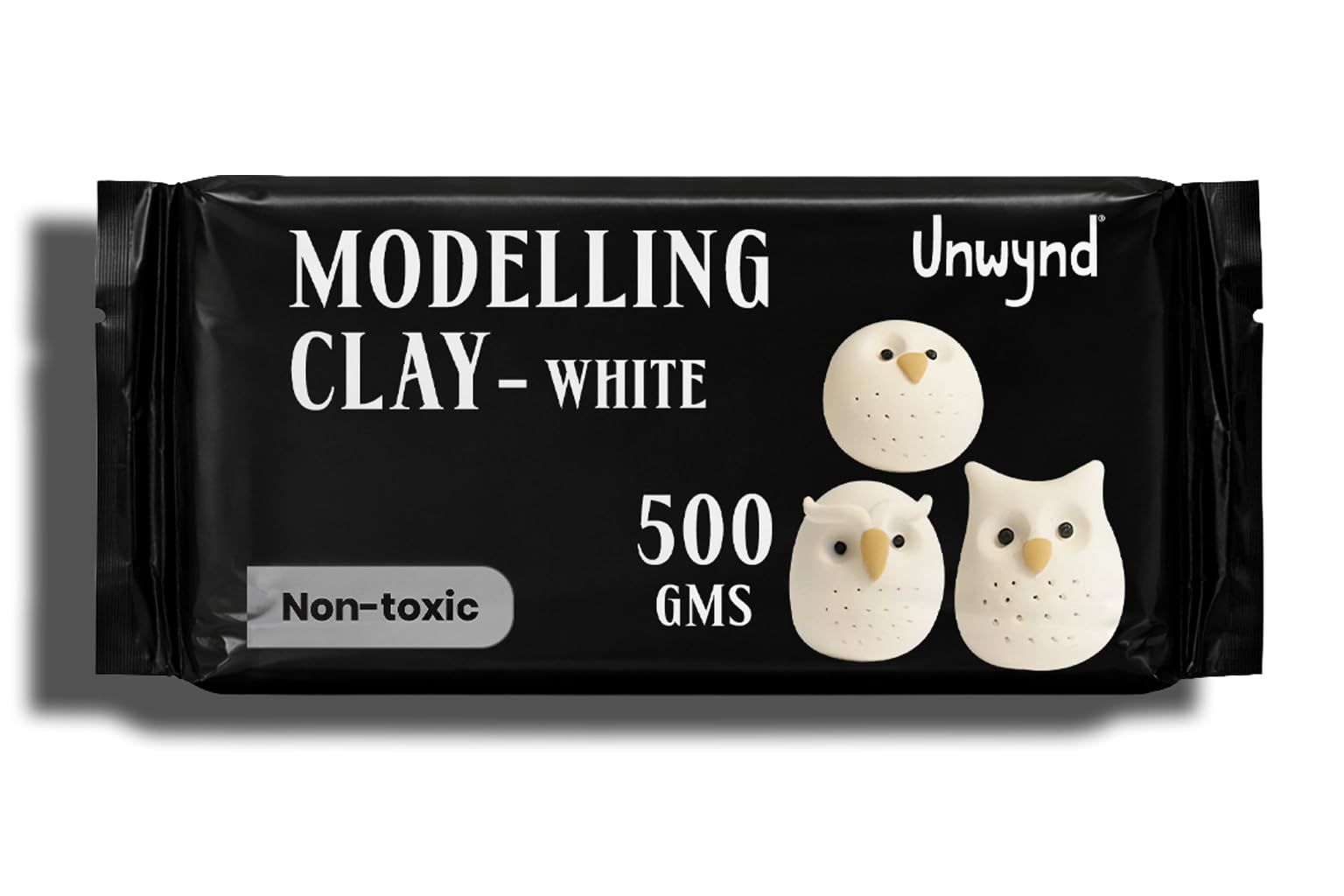 500gms Modelling Clay White - Ideal for Making Models, prototypes, or 3D Artwork-image-16