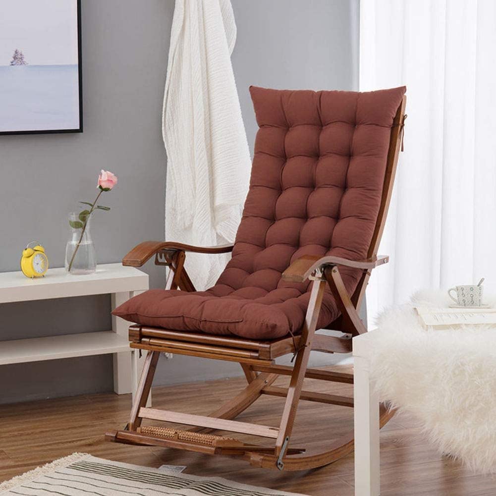 aeTHEric Super Comfy Long Rocking Chair Cushion/Chair Back Rest Pillow/Chair Seat Pad/Long Quilted Chair Cushion/Pad(19x41inch)-image-11