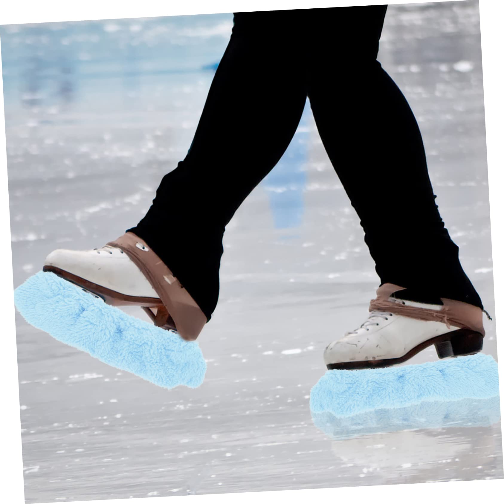 TOYANDONA Conjunto de Patines Patinar Cubiertas de Patines de Hielo Fundas para Patines de Hielo Accesorios para el patín de Hielo Accesorios para Patines poliéster