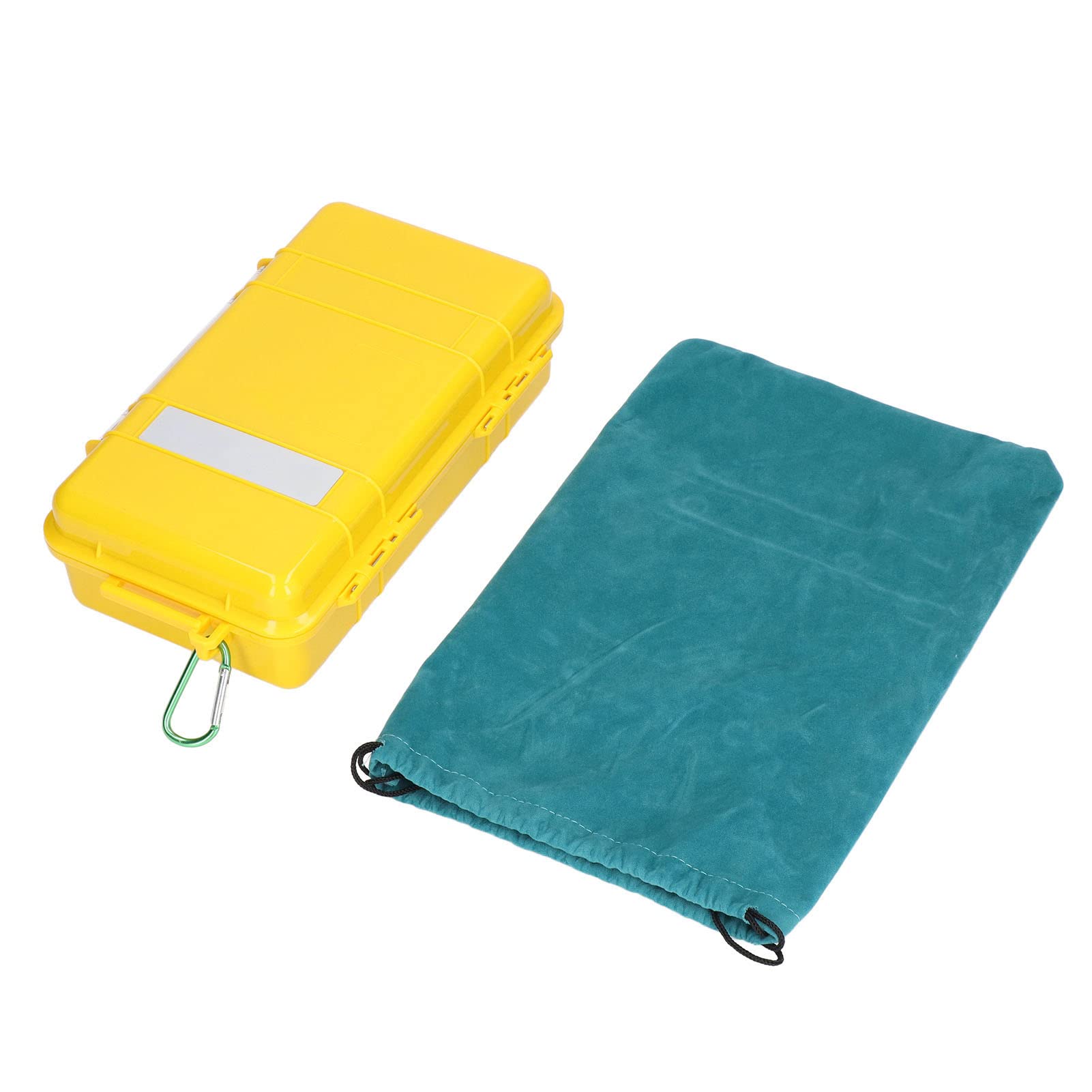 Hyuduo Caja de Cable de Lanzamiento OTDR, Herramienta de Prueba de Fibra óptica Monomodo 9 125, Eliminador de Zona Muerta de 500 M con Estuche Sellado Impermeable de Baja Pérdida para Técnicos de