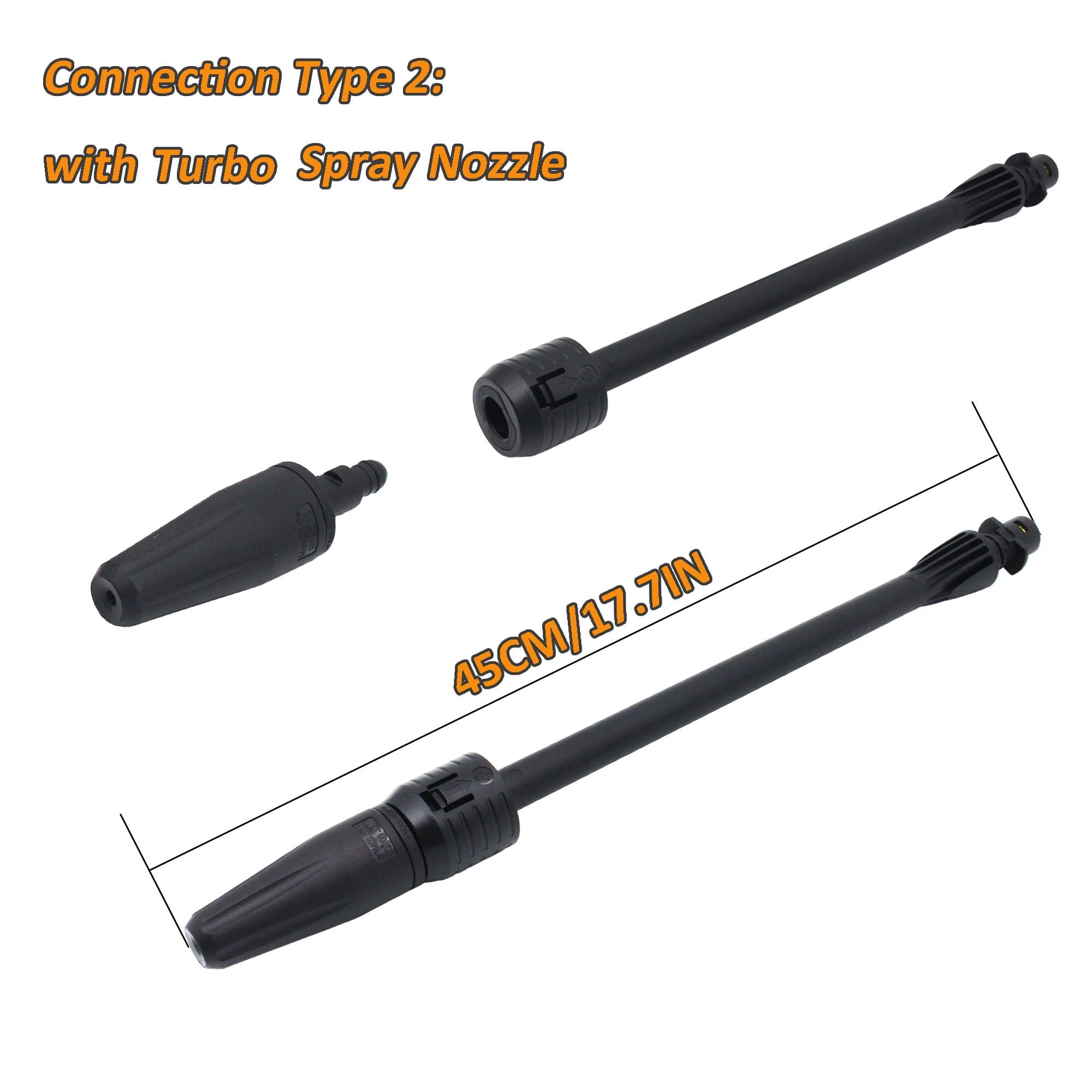 MATXREE Dirt Blaster Lance for Karcher K2 K3 K4 K5 K6 K7 Pressure Washer Lance - Image 3