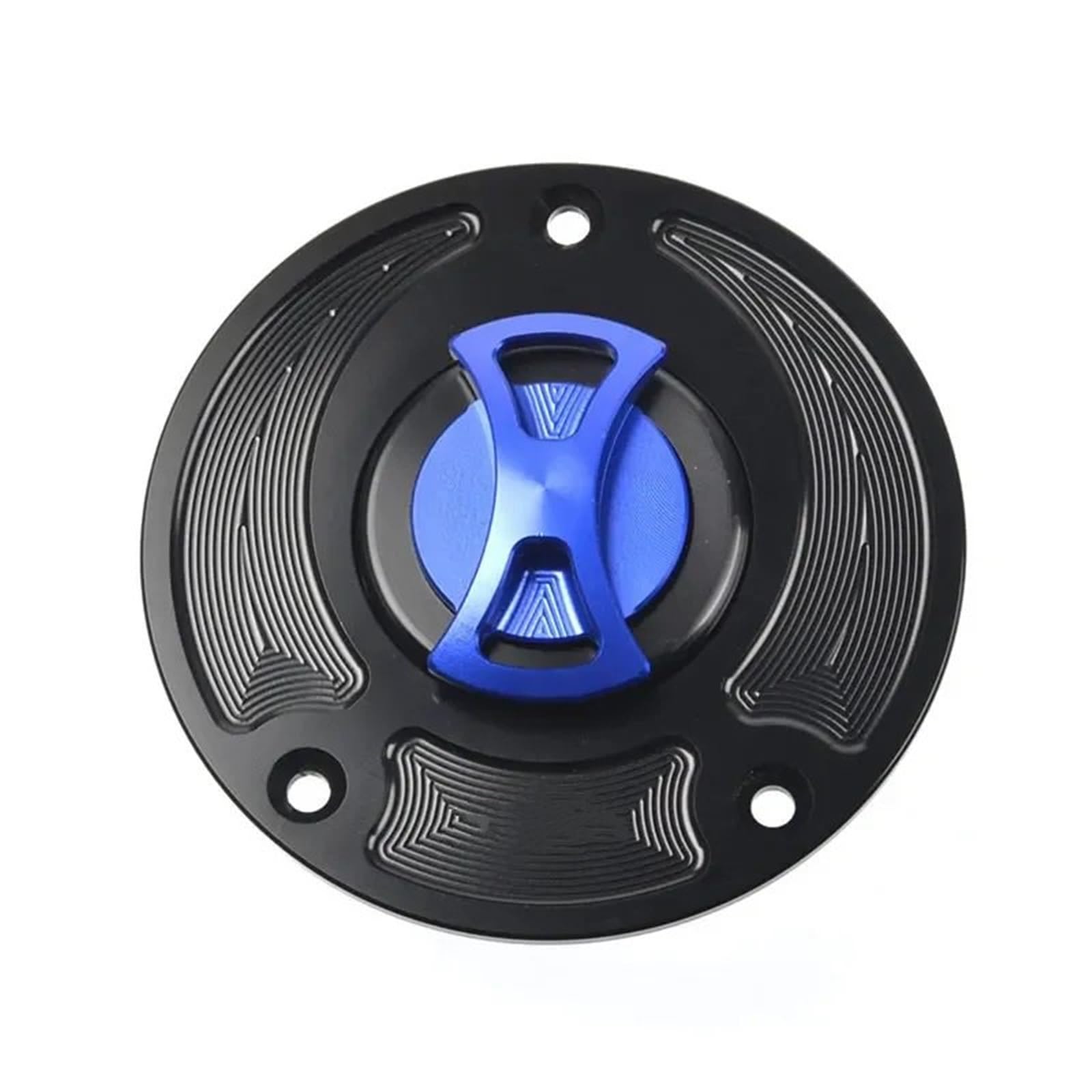 Couvercle de bouchon de réservoir moto Suzuki SV 650S bleu pour balades et trajets quotidiens