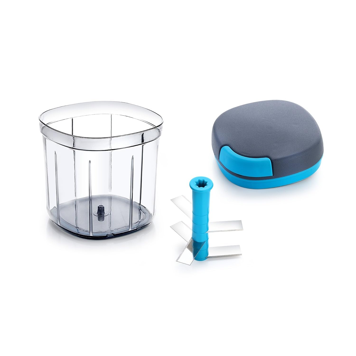 Master Chopper with 5 Stainless Steel Blades, XL Large Jumbo Chopper (900 Ml)-image-12