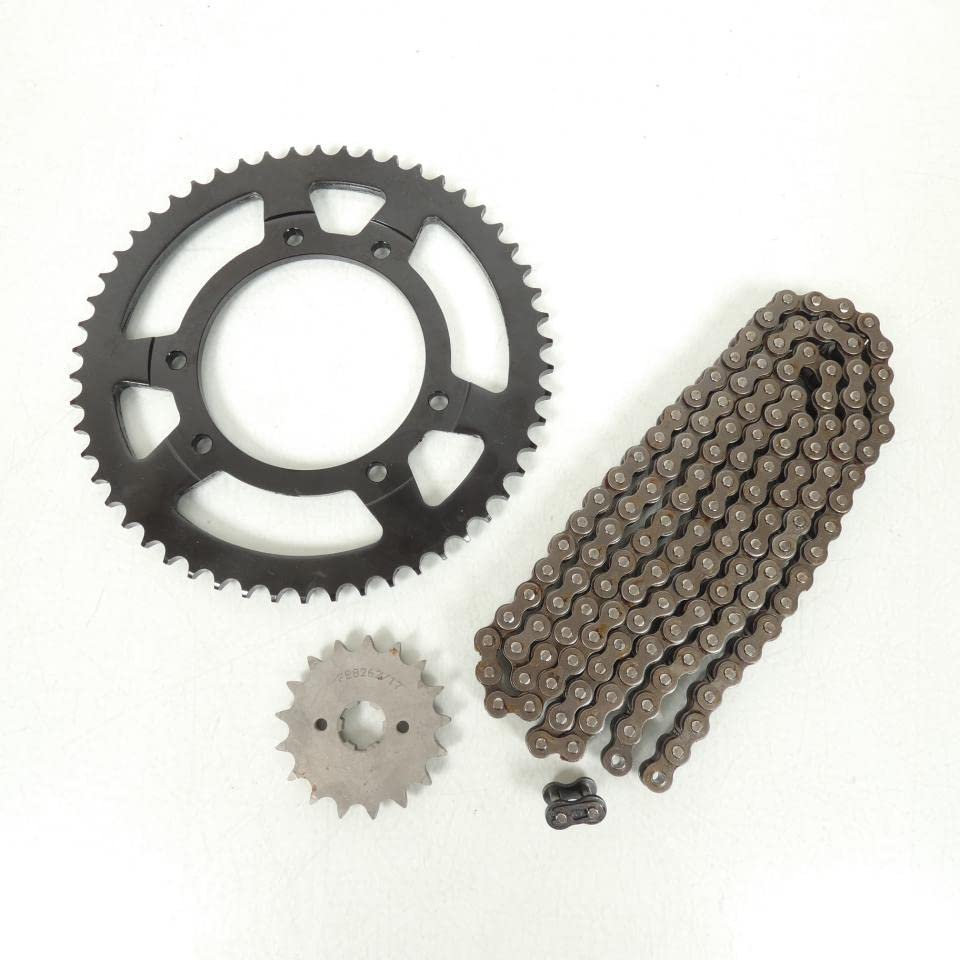 Kit chaîne FE pour Derbi Senda 125 R 2003-07 transmission 17x54 pas 428
