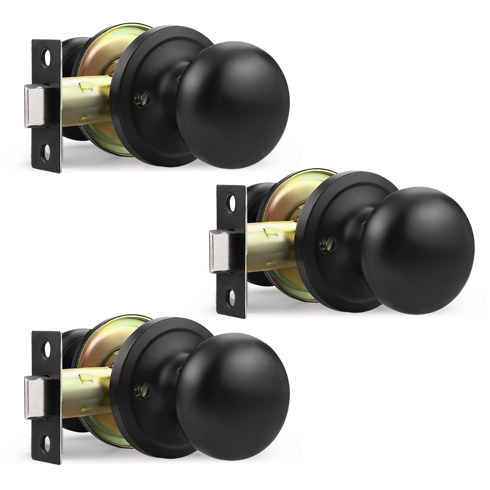 Keyed Entry Door Knob - Secure & Stylish -24