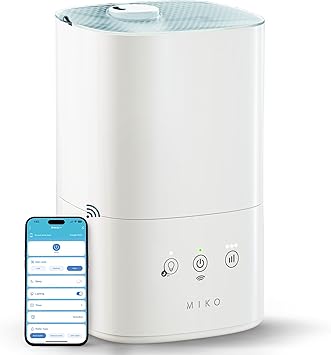 Amazon.com: MIKO Ultrasonic Humidifiers for Bedroom Baby - Pre Filter