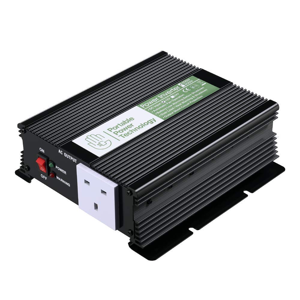 Portable Power Technology 2009 PPT 600 W 12 V Power Inverter